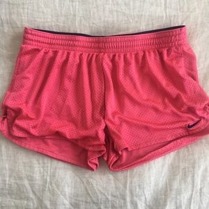 Pink Nike Running Shorts